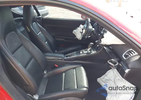 2014 Porsche Cayman S из США, поврежденный, VIN WP0AB2A89EK192769